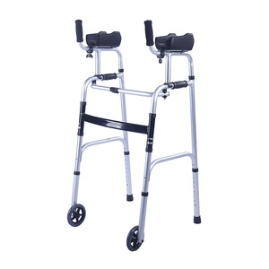 รถช่วยเดินแบบมีล้อ SNZJ-5004 สองล้อ สำหรับผู้สูงอายุและผู้พิการ ช่วยพยุงการเคลื่อนไหว - Product Image 4