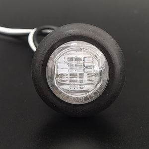 Feu <span class=keywords><strong>de</strong></span> position latéral rond LED IP67 SAE DOT 3/4 pouce avec fil <span class=keywords><strong>de</strong></span> type balle pour camion, <span class=keywords><strong>remorque</strong></span>, camping-car et bateau - Product Image 5