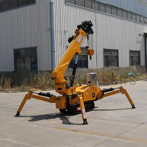 CE EPA China Fabrik Spider <span class=keywords><strong>Crane</strong></span> 5ton 8ton 10 Tonnen 12ton 14ton Spider <span class=keywords><strong>Crane</strong></span> Crawler Lift <span class=keywords><strong>10m</strong></span> 21m 25m 29m zu verkaufen - Product Image 2