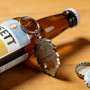 2026 Custom Shape Laser Engraving Blank Bottle Opener <strong>Keychain</strong> Senior Sturdy Bulk Colored Various Metal Keychains for Party - Product Image 5