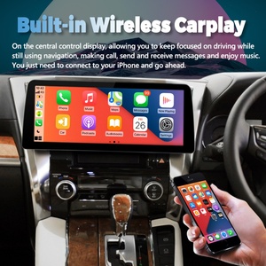 หน้าจอ 12.3 นิ้ว ความละเอียด 1920*720 เครื่องเล่นวิดีโอติดรถยนต์ระบบ Android 13 สำหรับ Toyota VELLFIRE Alphard 30 ปี 2015 - 2019 พร้อมระบบนำทาง GPS มัลติมีเดีย และ Carplay - Product Image 2