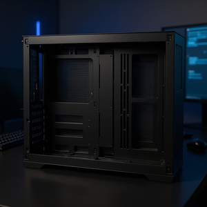 Caja de PC de Torre Media de Doble Cámara para Placa Base ATX para Juegos, Sin Ventiladores - Product Image 2