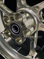 Jantes en alliage forgé monobloc BJXL Race Spec pour moto, 17 pouces, 5 rayons renforcés, pour Aprilia RSV4 1100 BMW M1000RR