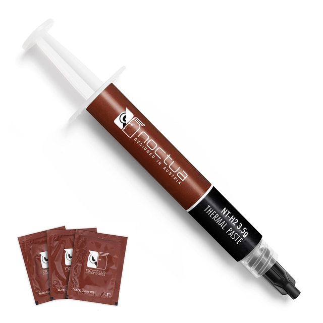 Noctua NT-H2 3.5g 10g, Pro-Grade Thermal Compound Paste 3.5g 10g CPU thermal conductive silicone grease