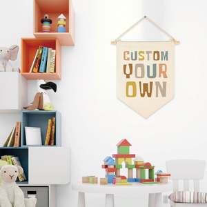 Bandera Rectangular Personalizada de Poliéster con Impresión Digital Ecológica, 15x11 Pulgadas, para Colgar en la Pared, Venta al Por Mayor del Fabricante - Product Image 5