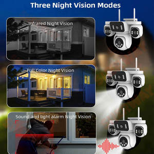 Cámara de Seguridad para el Hogar con Panel Solar, Batería de Bajo Consumo, 4G, PTZ, Red AOV, Seguimiento Exterior - Product Image 5