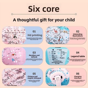 Pink Plastic <strong>Globe</strong> Creative <strong>Childrens</strong> Day Elementary School Graduation Gift Glowing <strong>Globe</strong> (Gemini Model 20cm) - Product Image 4