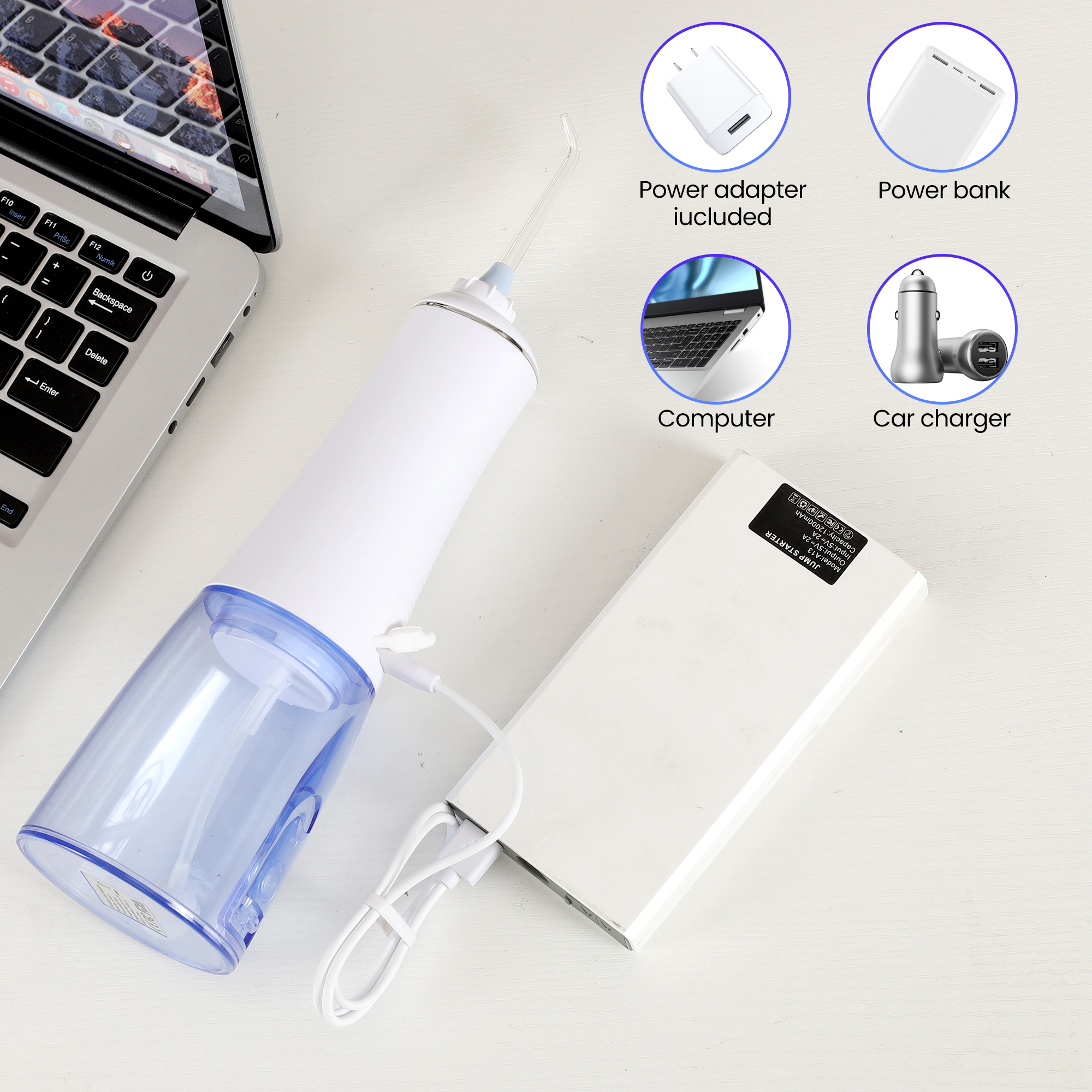 enpuly mini portable water flosser tooth picker for tooth clean with DIY function water proof Dental Flosser