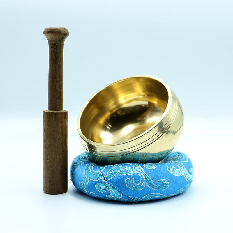 Буддистская чакра, буддийская медитация, латунная Поющая чаша