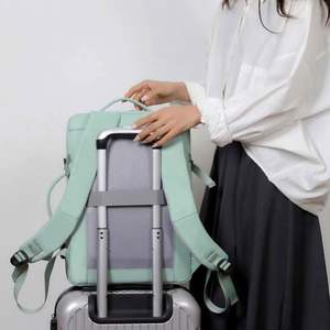 Sac de voyage unisexe d'extérieur, imperméable, personnalisé, matériau durable, approuvé par les compagnies aériennes, sacs de voyage légers, grand sac à dos de voyage personnalisé - Product Image 6