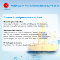 Station de surveillance de la qualité de l'eau modulaire hautement intégrée River Ocean, alimentée par batterie solaire, précision en temps réel, OEM/ODM