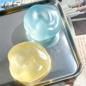 Balle anti-stress souple remplie de vaseline, jouet sensoriel à presser pour soulager l'anxiété, jouets à presser faits à la main, cadeau - Product Image 6