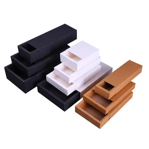 Benutzer definiertes Logo Magnet Pappe Papier Schwarzes faltbares Kleidungs stück, Magnet verschluss faltbare Geschenk boxen mit PVC-Fenster/
