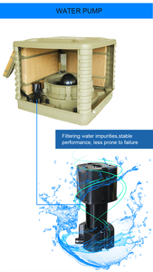 JHCOOL-refrigeración por aire por agua, Enfriador de aire industrial evaporativo ambiental - Product Image 4