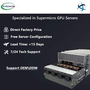 Sistema de Servidor GPU Universal Supermicro 8U Original SYS 820GP TNAR, Compatible con 8x A100 GPUs, 32 Ranuras DIMM, 10 PCIe Gen4 para IA HPC SYS - Product Image 3