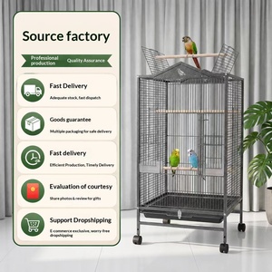 Nueva Villa de Lujo para Loros, Jaula Multifuncional para Aves con Diseño Anti-Escape, Gran Espacio, Anti-Picaduras Integrado, Alambre de Acero de Bajo Contenido de Carbono - Product Image 2