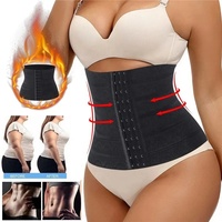 Faja Reductora de Abdomen para Mujer, Corsé Ajustado, Talla Grande, Cinturón Adelgazante de Cintura