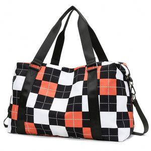 Bolsa de gimnasio BSCI Factory, impermeable, portátil, multifuncional, bandolera, para hombre, bolsa de lona, para viajes de negocios transfronterizos - Product Image 3