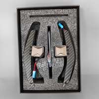 2 Pares de Palancas de Cambio Magnéticas de Fibra de Carbono para BMW Serie F G G20 G30 G21 F10 F30 F15 G22 G23 G80 G81 G82