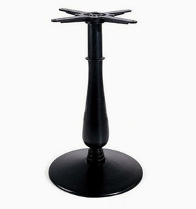 Table de salle de bain ronde en cuir de luxe léger, style Art Déco, avec base en marbre et pieds en acier inoxydable - Product Image 4