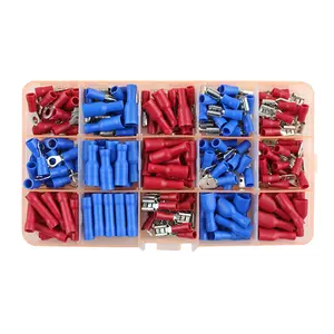 Electrical crimp type quick disconnect electrical connectors,assorted terminal kit