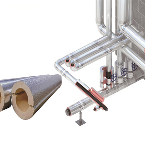 Tuyau d'isolation en feuille d'aluminium pour ligne d'eau Matériau d'isolation thermique Isolation de tuyau en <span class=keywords><strong>mousse</strong></span> <span class=keywords><strong>phénolique</strong></span> blanche - Product Image 1