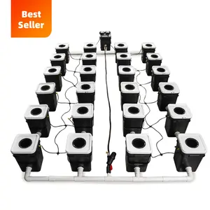 High Quality Automatic Hydroponic Kit Hydroponic 4 6 8 12 Site Dwc Recirculating Hydroponic System Wholesale China