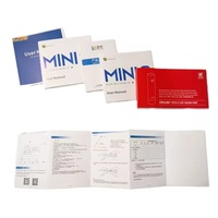 Manuel d'instructions, guide utilisateur, brochure, film plastifié, papier couché, gaufrage/embossage artistique, impression offset personnalisée en gros