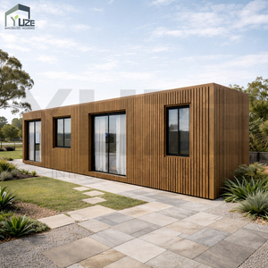 Casa Container Modulare Prefabbricata Personalizzabile in Acciaio, 40 Piedi, 2 Camere da Letto, per Abitazione <span class=keywords><strong>e</strong></span> Sicurezza - Product Image 2