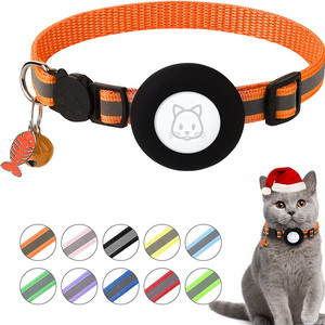 <span class=keywords><strong>Collar</strong></span> Reflectante Ajustable para Gatos con Cubierta para Rastreador, Disponible en Varios Colores, <span class=keywords><strong>Collar</strong></span> Protector para Gatos - Product Image 5