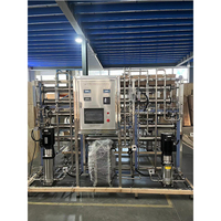 Système d'osmose inverse en deux étapes 1000L/H avec dispositif EDI, installation de purification d'eau du robinet, machine de purification d'eau RO pour puits