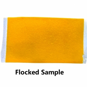 Fibra flocada electrostática de nylon 6 para patitos flocados, bolas de musgo y decoración artesanal navideña, 25D*2.3mm - Product Image 5