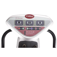 Plateforme vibrante amincissante ZJFIT 200W, charge maximale, pour hommes et femmes, équipement d'exercice pour le tonification de la taille, des jambes et de l'abdomen