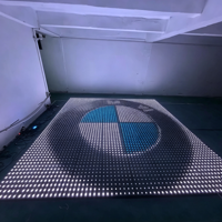 Écran LED RVB numérique portable DIY pour DJ, mur vidéo à pixels, panneau de piste de danse P8 - Prix promotionnel