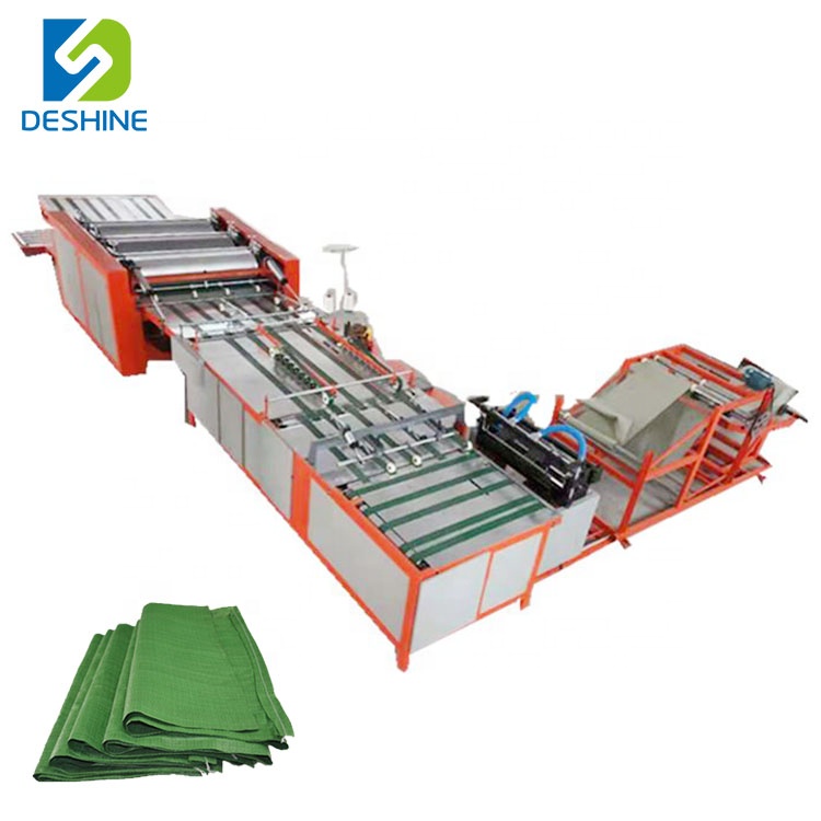 Коммерческая машина для производства тканых и полипропиленовых сумок, машина для резки и сшивания сумок