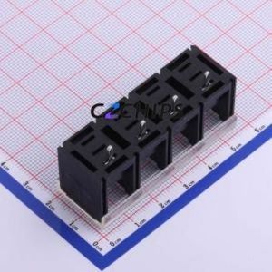 KF78S-13.0-4P Barrier Terminal Block Through hole Component (THT),P=13mm Connector With Cover Plate 13mm 1x4P Straight Pin - Product Image 2