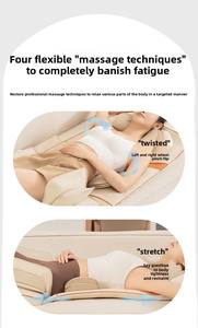 Bestverkochte verwarmde massagebedmatras met elektrische luchtcompressie, ontspannende elastische zitkussen, elektrische airbag voor het lichaam - Product Image 5