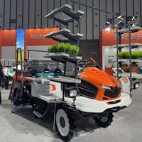 Transplanteur de riz Kubota à 8 rangs, type à conduite, machine à planter