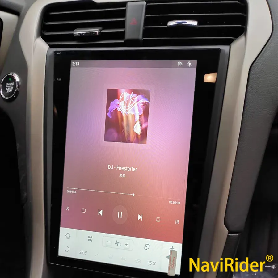 Android 11 đài phát thanh Máy nghe nhạc cho Ford Mondeo 5 Fusion 2012 2014 GPS màn hình Wifi Cảm ứng đầu đơn vị xe TV xe đa phương tiện serero tự động