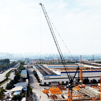 Grúa Torre Articulada CTL110-4015 de 6 Toneladas, Alcance de 30m-40m, Altura Máxima de 102m, con Componentes Principales con Certificación CE