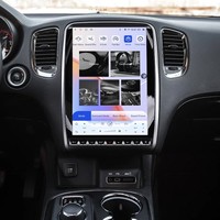 Reproductor de DVD para Auto de 14.5 Pulgadas, Radio Android con Pantalla Táctil, Navegación GPS, Carplay para Dodge Durango 2014-2020