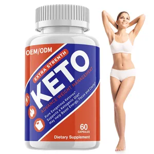 OEM KETO Advanced Weight Loss Diet Pills Fat Burning Bomb Keto Capsules For Slimming