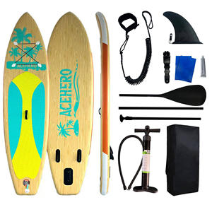 Directement de l'usine |   Nouvelle planche de SUP gonflable ultime avec technologie Drop Stitch et PVC de qualité militaire - Planche <span class=keywords><strong>tout</strong></span>-en-un pour le surf, le <span class=keywords><strong>ski</strong></span> nautique et le paddle - Product Image 4