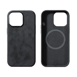 Case for iphone 15 Cover best for Alcantara case classic suede shockproof for iPhone 14 case