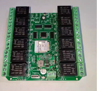 Module de commutateur relais Tuya 12 voies DC 7-27V AC 85-250V WiFi/Zigbee, commutateur intelligent sans fil pour la maison intelligente avec télécommande RF 433MHZ