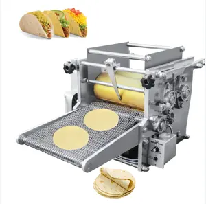 Machine à tortillas compacte pour la cuisson du blé, appareil de fabrication de tortillas, manuel, commercial, portable et automatique