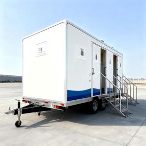 Bloques de Inodoros Químicos Portátiles, Modernos, de Acero, Ecológicos, Duraderos, <span class=keywords><strong>para</strong></span> Eventos al Aire Libre, <span class=keywords><strong>Baños</strong></span> de Construcción - Product Image 1