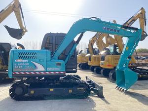 Excavadora Hidráulica Kobelco SK75SR de 7 Toneladas, 2023, Japón, Motor, Caja de Cambios, Bomba, Rodamientos - Alta Calidad para Construcción y Agricultura, Nueva - Product Image 5