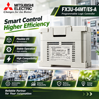Contrôleur logique programmable Mitsubishi FX3U-64MT/ES-A PLC 64 points 32DI 32DO Sortie transistor AC 100-240V Japon