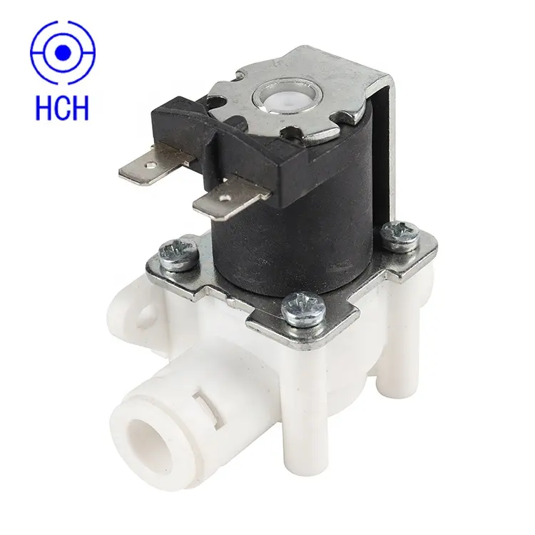 Water solenoid valve plastic magnetic valve low pressure water combined solenoid valve